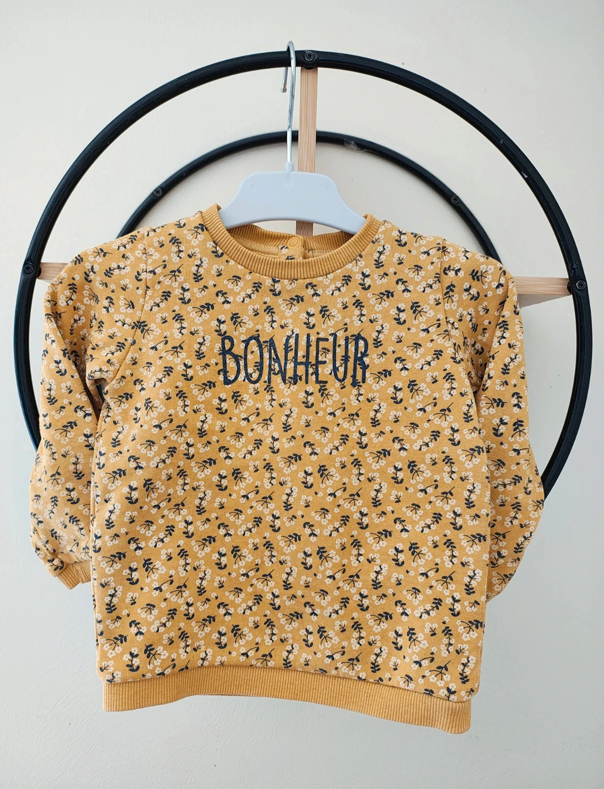 18 mois Pull sweat tape a l'oeil 80 cm